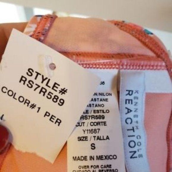 Kenneth Cole NWT Caracas halter top bikini top festival boho high neckline small - Picture 5 of 5